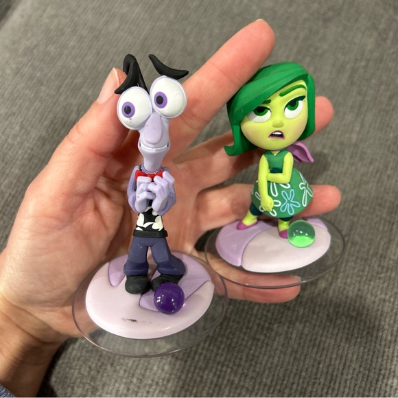 Disney Infinity 3.0 Inside Out Lot Disgust, Sadness, Joy, Anger, Fear - Picture 5 of 12